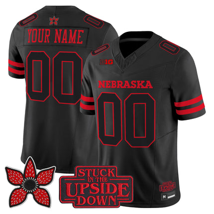 Nebraska Cornhuskers 'Stranger Things Edition' Vapor Limited Custom Jersey - All Stitched