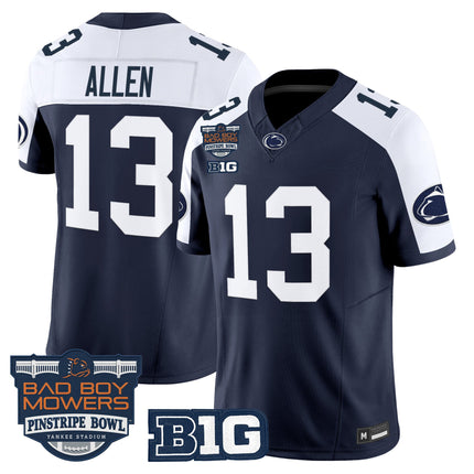 Men's Penn State Nittany Lions 2025 Pinstripe Bowl Vapor Limited Jersey V2 - All Stitched