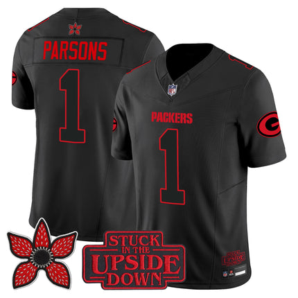 Green Bay Packers 'Stranger Things Edition' Vapor Limited Jersey - All Stitched