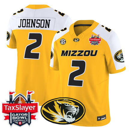 Men's Missouri Tigers 2025 Gator Bowl Vapor Limited Jersey - All Stitched