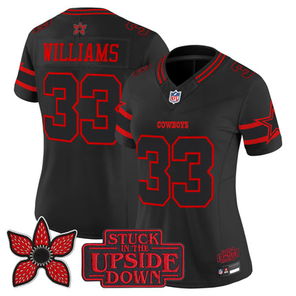 Dallas Cowboys 'Stranger Things Edition' Vapor Limited Jersey - All Stitched