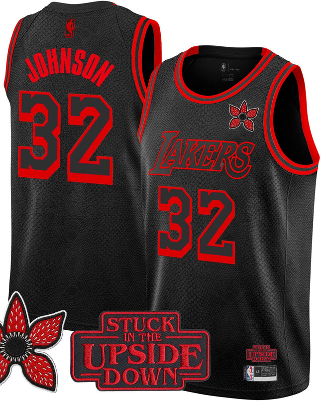 Men's Los Angeles Lakers 'Stranger Things Edition' Swingman Jersey - All Stitched