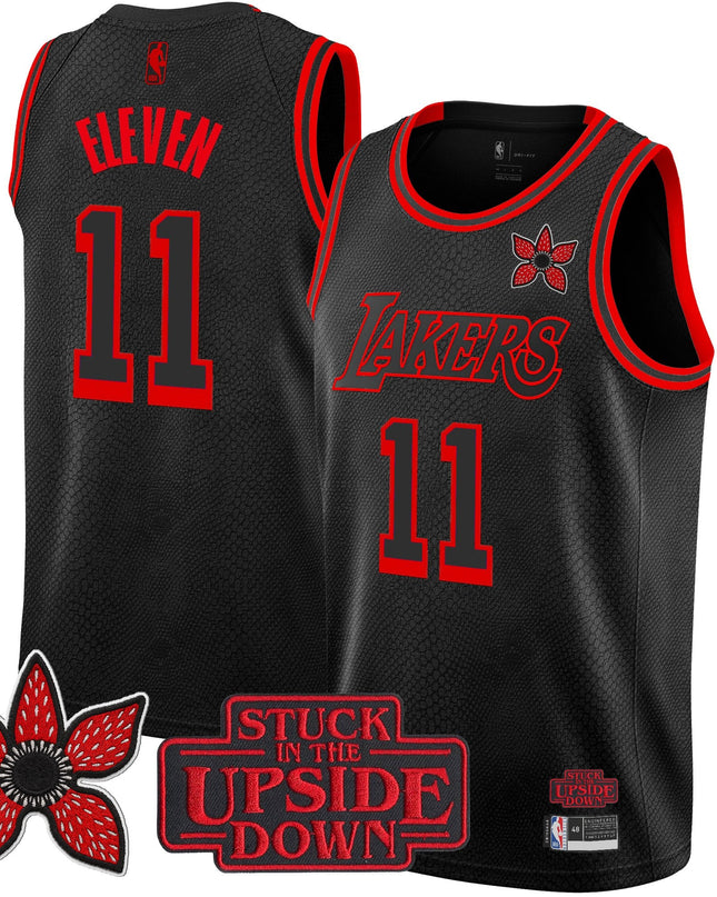 Men's Los Angeles Lakers 'Stranger Things Edition' Swingman Jersey - All Stitched