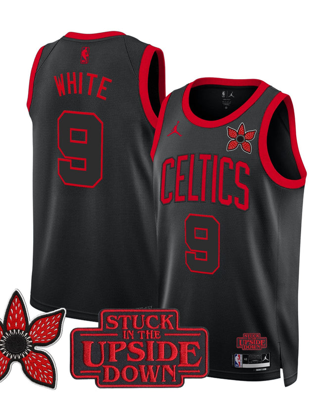Boston Celtics 'Stranger Things Edition' Swingman Jersey - All Stitched