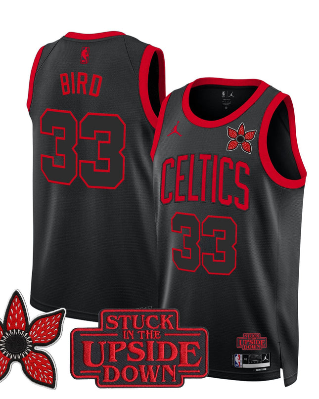 Boston Celtics 'Stranger Things Edition' Swingman Jersey - All Stitched