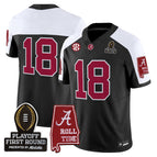 Black Alternate / #18 Crimson / S