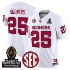 White / #25 Sooners / S