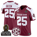 Maroon Alternate / #25 Gig'Em / S