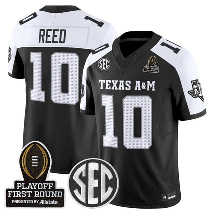 Men's Texas A&M Aggies 2025 Playoff First Round Vapor Limited Jersey - All Stitched