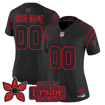 Carolina Panthers 'Stranger Things Edition' Vapor Limited Custom Jersey - All Stitched