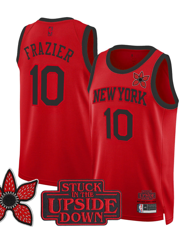 Men's New York Knicks 'Stranger Things Edition' Swingman Jersey - All Stitched