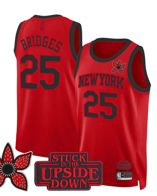 Men's New York Knicks 'Stranger Things Edition' Swingman Jersey - All Stitched