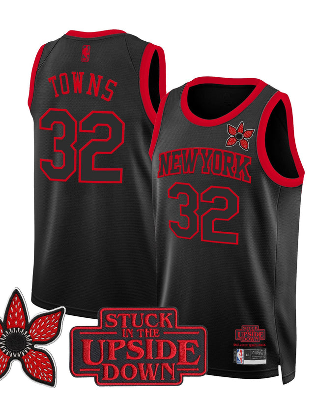 Men's New York Knicks 'Stranger Things Edition' Swingman Jersey - All Stitched