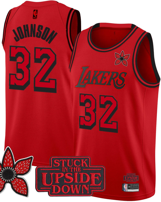 Men's Los Angeles Lakers 'Stranger Things Edition' Swingman Jersey - All Stitched