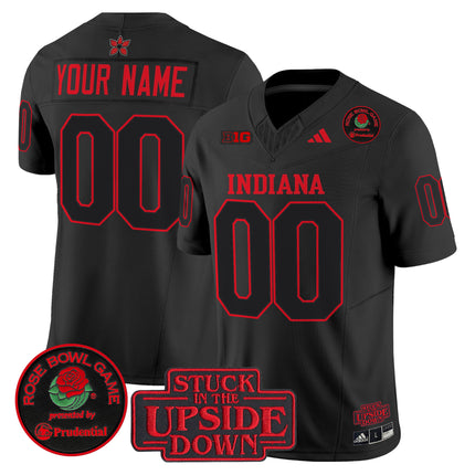 Indiana Hoosiers 2026 Rose Bowl Vapor Limited Custom Jersey V2 - All Stitched