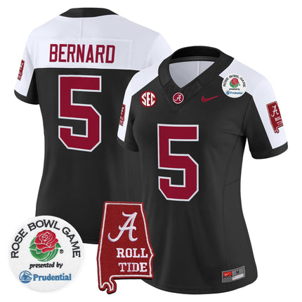 Women's Alabama Crimson Tide 2026 Rose Bowl Vapor Limited Jersey - All Stitched