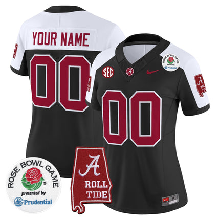 Alabama Crimson Tide 2026 Rose Bowl Vapor Limited Custom Jersey - All Stitched