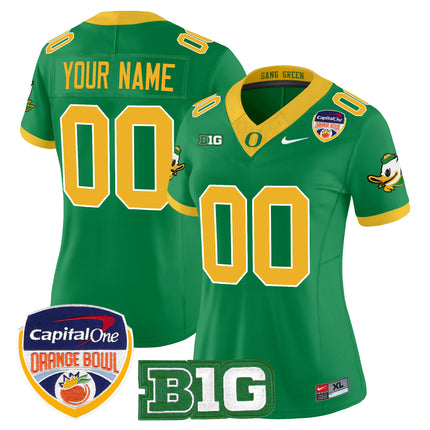 Oregon Ducks 2026 Orange Bowl Vapor Limited Custom Jersey - All Stitched