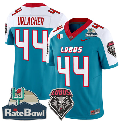 Men's New Mexico Lobos 2025 Rate Bowl Vapor Limited Jersey - All Stitched