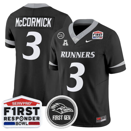 Men's UTSA Roadrunners 2025 First Responder Bowl Vapor Limited Jersey - All Stitched