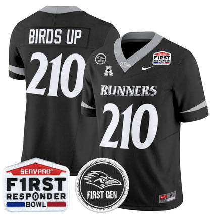 Men's UTSA Roadrunners 2025 First Responder Bowl Vapor Limited Jersey - All Stitched
