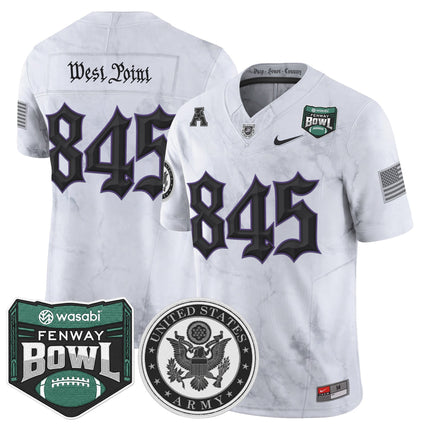 Men's Army Black Knights Honoring 250 Years Of Service And Sacrifice Vapor Limited Jersey - 2025 Fenway Bowl Patch - All Stitched