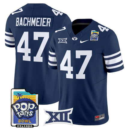 Men's BYU Cougars 2025 Pop-Tarts Bowl Vapor Limited Jersey - All Stitched