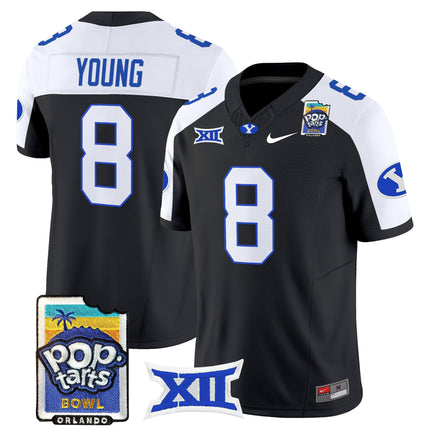 Men's BYU Cougars 2025 Pop-Tarts Bowl Vapor Limited Jersey - All Stitched