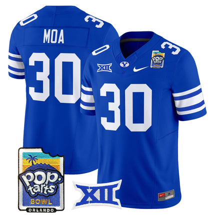 Men's BYU Cougars 2025 Pop-Tarts Bowl Vapor Limited Jersey - All Stitched
