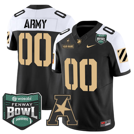 Army Black Knights 2025 Fenway Bowl Vapor Limited Custom Jersey - All Stitched