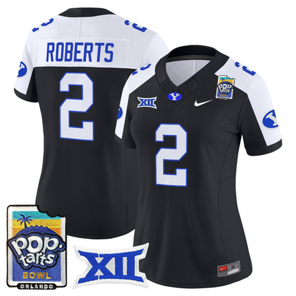 Women's BYU Cougars 2025 Pop-Tarts Bowl Vapor Limited Jersey - All Stitched