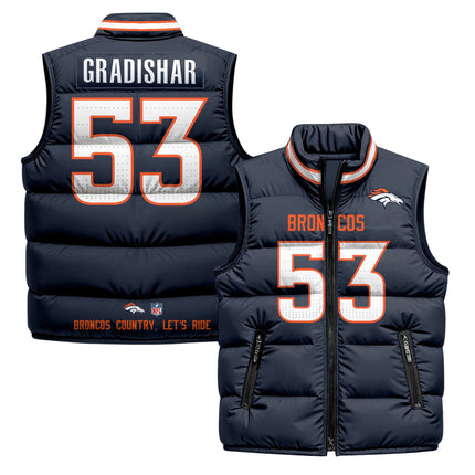 Denver Broncos 2025 Puffer Vest