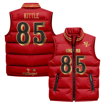 San Francisco 49ers “Rivalries” Puffer Vest