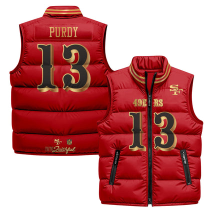 San Francisco 49ers “Rivalries” Puffer Vest