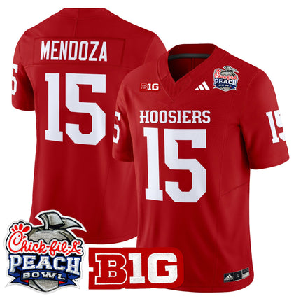 Men's Indiana Hoosiers 2026 Peach Bowl Vapor Limited Jersey - All Stitched