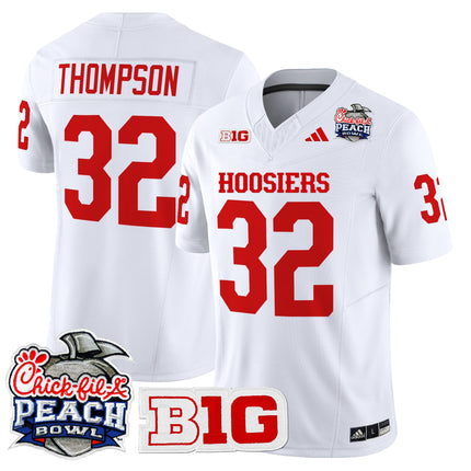 Men's Indiana Hoosiers 2026 Peach Bowl Vapor Limited Jersey - All Stitched