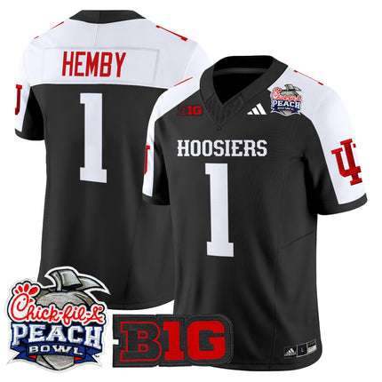 Men's Indiana Hoosiers 2026 Peach Bowl Vapor Limited Jersey - All Stitched
