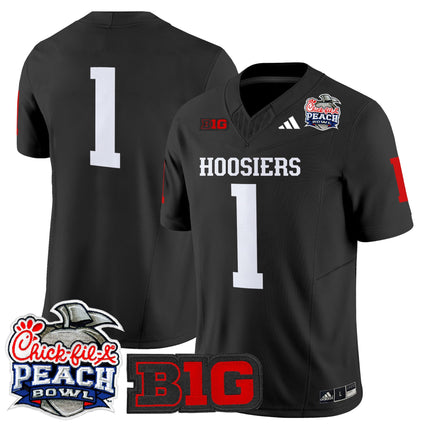Men's Indiana Hoosiers 2026 Peach Bowl Vapor Limited Jersey - All Stitched