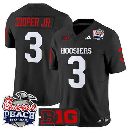Men's Indiana Hoosiers 2026 Peach Bowl Vapor Limited Jersey - All Stitched