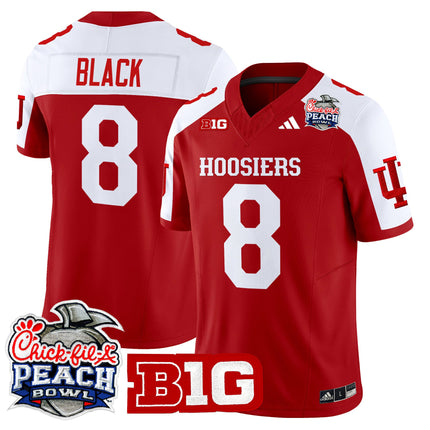 Men's Indiana Hoosiers 2026 Peach Bowl Vapor Limited Jersey - All Stitched