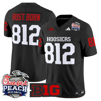 Men's Indiana Hoosiers 2026 Peach Bowl Vapor Limited Jersey - All Stitched