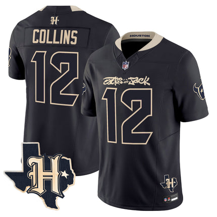 Men's Houston Texans x Cactus Jack Vapor Limited Jersey - All Stitched