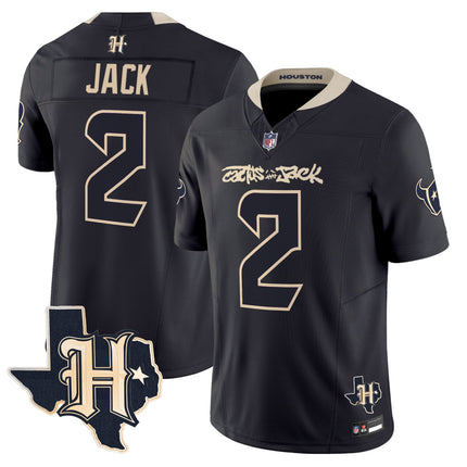 Men's Houston Texans x Cactus Jack Vapor Limited Jersey - All Stitched
