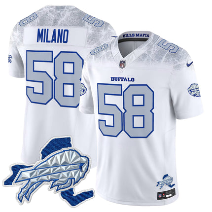 Buffalo Bills 2025 "Rivalries" Vapor Limited Jersey - New York Patch - All Stitched