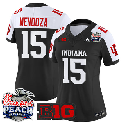 Women's Indiana Hoosiers 2026 Peach Bowl Vapor Limited Jersey - All Stitched