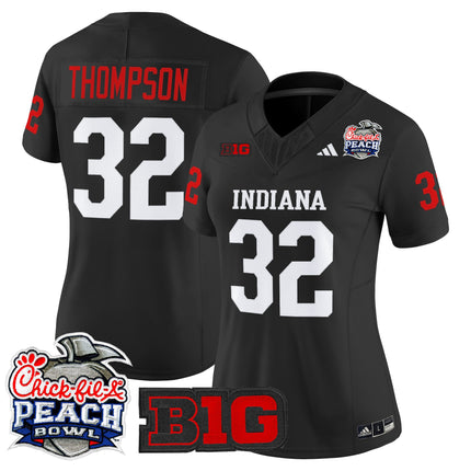 Women's Indiana Hoosiers 2026 Peach Bowl Vapor Limited Jersey - All Stitched