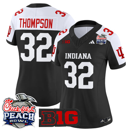 Women's Indiana Hoosiers 2026 Peach Bowl Vapor Limited Jersey - All Stitched