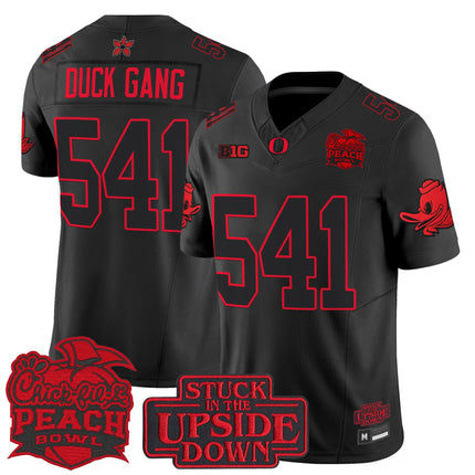 Oregon Ducks 'Stranger Things Edition' Vapor Limited Jersey - 2026 Peach Bowl Patch - All Stitched