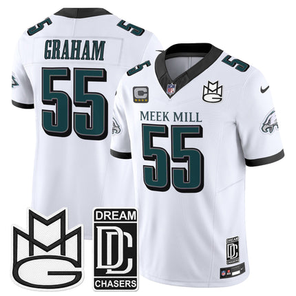 Men's Philadelphia Eagles x Meek Mill Vapor Limited Jersey - All Stitched