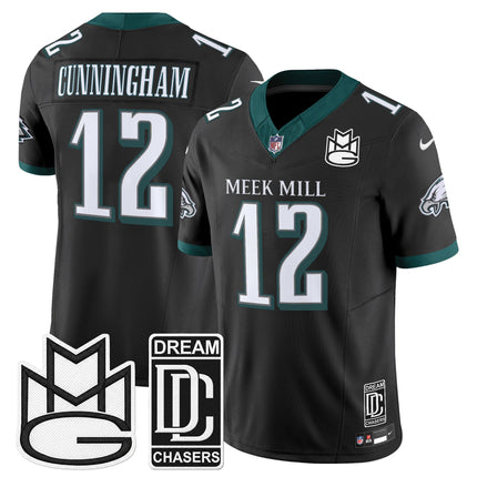 Men's Philadelphia Eagles x Meek Mill Vapor Limited Jersey - All Stitched